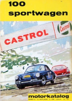 "Motorkatalog - 100 Sportwagen" Automobil-Jahrbuch 1965 (2478)